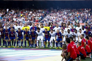 Barcelona and Chapecoense.