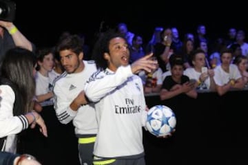 Marcelo y Lucas Silva.