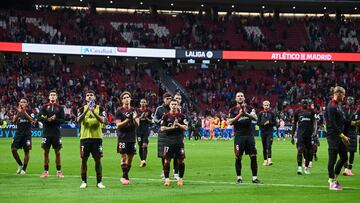 Los sevillistas piden perdón a su afición.