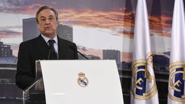 20/12/16 COMIDA REAL MADRID
 COPA DE Y FELICITACION NAVIDE&Ntilde;A DE FLORENTINO PEREZ CON LA PRENSA
 