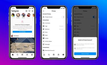 Instagram pondrá las cuentas de menores privadas por defecto