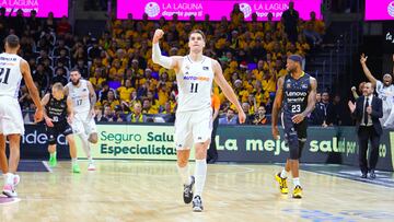 Mario Hezonja celebra el triunfo.