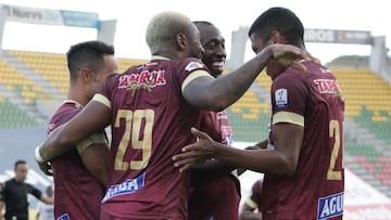 Tolima gana el primer round al DIM en el Murillo Toro