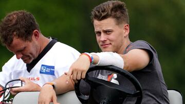 After having an operation to remove his appendix, Bengals quarterback Joe Burrow continues to recover ahead of the 2022 NFL season.