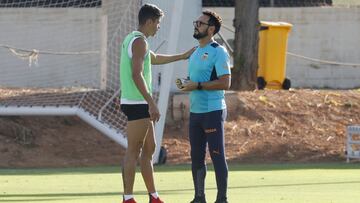 Gabriel Paulista y Bordalás.