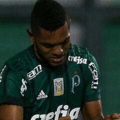 Borja anota el gol 100 de Palmeiras y es alabado por DT