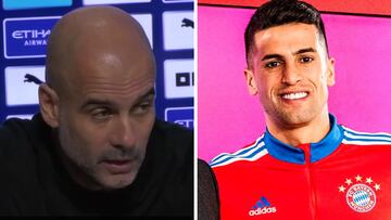 Guardiola explica la marcha de Cancelo a la prensa: la actitud de Pep sorprende por completo