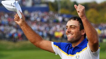 'Chicco' Molinari, h谷roe: hizo la Ryder perfecta y estall車 al fin
