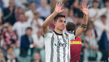 Totti da la bienvenida a Dybala