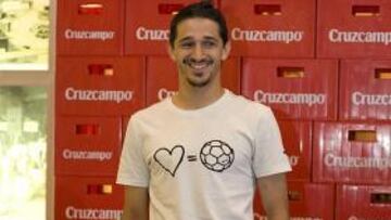 Pereira, en la báscula.