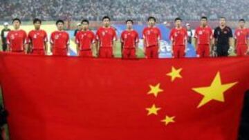 La selecci&oacute;n china de f&uacute;tbol, invitada a la Copa Am&eacute;rica 2015 en Chile.