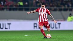 James Rodríguez, volante colombiano de Olympiacos