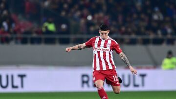 James Rodríguez, volante colombiano de Olympiacos