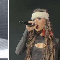 Danna Paola sufre accidente en pleno concierto: qué pasó y cuál fue su reacción
