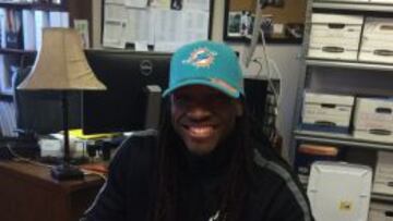 Tyler Davis, actual M.V.P de la liga alemana de football americano, primer fichaje de los Dolphins.