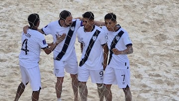 Guatemala debuta con derrota en el Mundial de Fútbol Playa