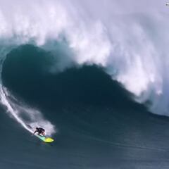 Las olas gigantes de Jaws y Mundaka despiertan del veroño