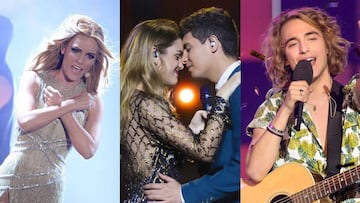 Edurne, Amaia, Alfred y Manel Navarro en Eurovisi&oacute;n