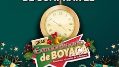 Sorteo Gran Extraordinario Loter&iacute;a de Boyac&aacute;: TV, horario y c&oacute;mo y d&oacute;nde ver en Colombia