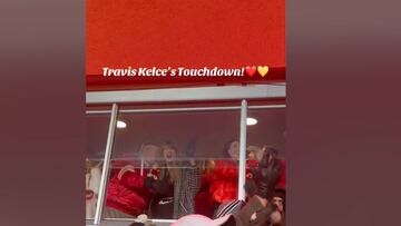 Taylor Swift overjoyed: her priceless reaction to Travis Kelce’s touchdown!