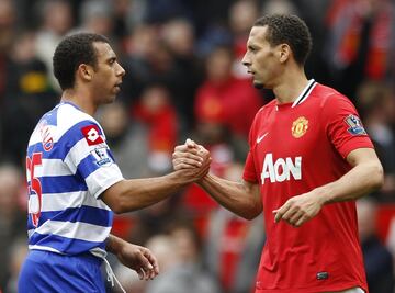 En 2012 se enfrentaron otra vez, Rio Ferdinand seguía en el Manchester United y Anton en el Queen Park Rangers