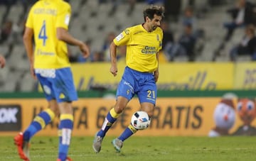 Valerón con Las Palmas.