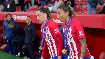 06/03/24 FUTBOL FEMENINO
COPA DE LA REINA SEMIFINALES PARTIDO IDA
ATLETICO DE MADRID - REAL SOCIEDAD
HOMENAJE A LAS CAMPEONAS DE LA UEFA WOMEN NATIONS LEAGUE
EVA NAVARRO Y SHEILA GARCIA