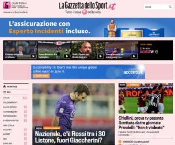 Portadas de la prensa extranjera