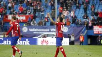 Correa celebra su gol.