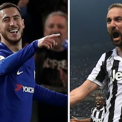 Tuttosport: Hazard al Madrid e Higuaín al Chelsea