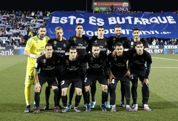 Equipo del Real Madrid.