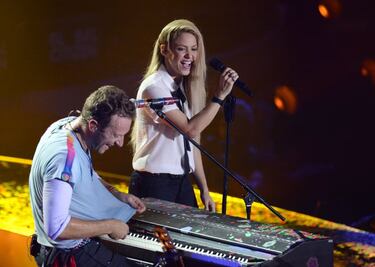 La historia detras del supuesto romance de Shakira y Chris Martin