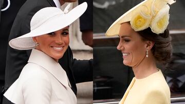 Meghan Markle y Kate Middleton.