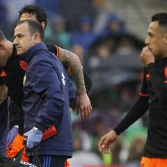 Santi Mina sabrá el lunes el alcance de su lesión