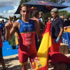 Rubén Ruzafa, bicampeón del mundo de triatlón cross