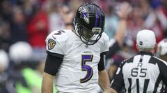 Joe Flacco con los Baltimore Ravens.