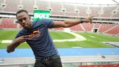 Usain Bolt debuta en los 100 metros de Varsovia