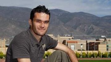 <b>PELIGRO. </b>Jorge Molina suma ya 12 dianas con la camiseta del Elche.