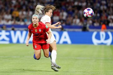 Estados Unidos consiguió vencer (2-1) a Inglaterra en semifinales y buscará su cuarto campeonato en la historia de los Mundiales.