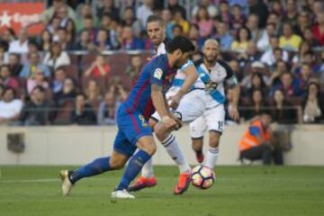 Luis Suárez marca el 3-0.


