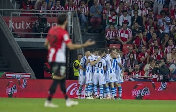 Luca Sangalli puts La Real back in front. Min.46 1-2