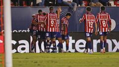    Jurgen Damm celebrates his goal 2-1 of San Luis during the game Atletico San Luis vs Leon, corresponding to Play In of the Torneo Apertura 2023 of the Liga BBVA MX, at Alfonso Lastras Stadium, on November 23, 2023. 

<br><br>

Jurgen Damm celebra su gol 2-1 de San Luis durante el partido Atletico San Luis vs Leon, correspondiente al Play In del Torneo Apertura 2023 de la Liga BBVA MX, en el Estadio Alfonso Lastras, el 23 de noviembre de 2023.