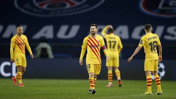 Messi, el autor del último gol en eliminación de Champions para el Barça