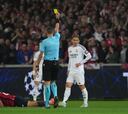 Lille-Real Madrid: la mano de Camavinga y las cinco amarillas recibidas en imágenes