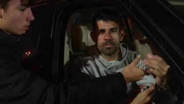 El más deseado: Diego Costa causó furor en el entrenamiento