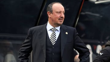 Newcastle United&#039;s Spanish manager Rafa Benitez