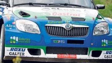 <b>A REPETIR. </b>Hevia ya gano en Ferrol con su Skoda.