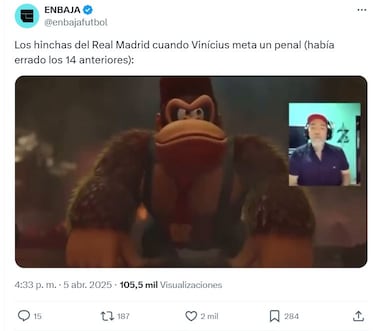 La derrota del Real Madrid, protagonista de los memes de la jornada