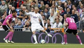 David Beckham played with Real Madrid, Milan and PSG.