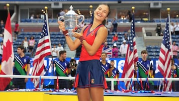 Raducanu escribe una p¨¢gina de oro en la historia de los Slams